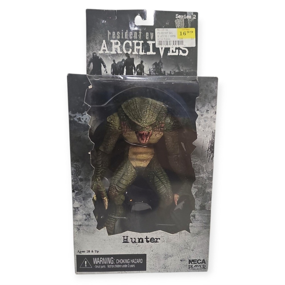 NECA Resident Evil Archives Series 1 Hunter Action Figure - Damaged Box